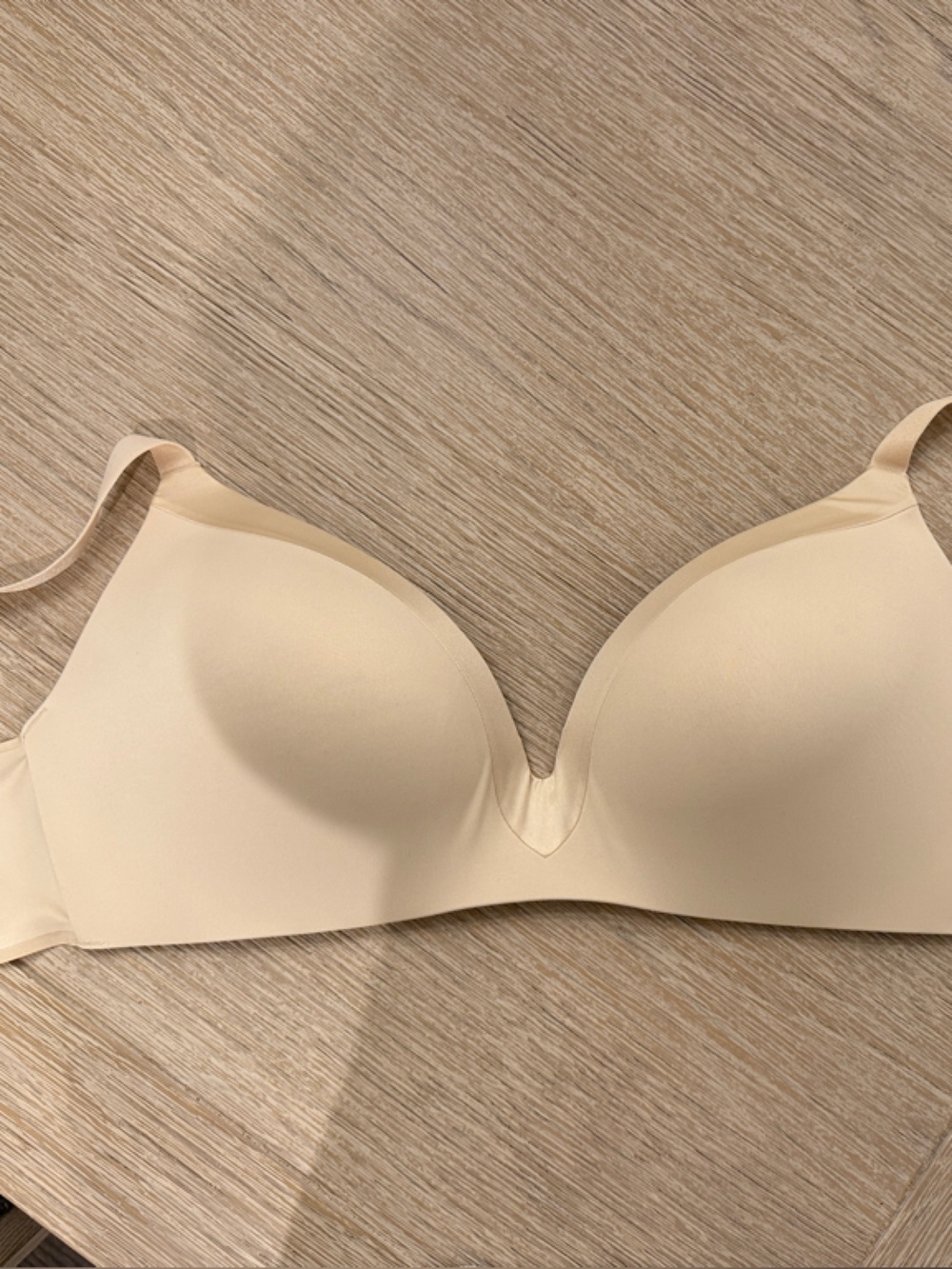 Underoutfit Everyday Smooth Molded Bra in Cream - Lightweight Invisible Support